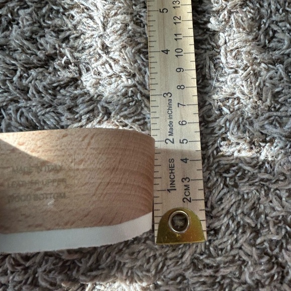 Burberry Brigitte Women's 38 US 8 Wooden Clog Slide - NWOT. Never Worn. Pink - Picture 7 of 10